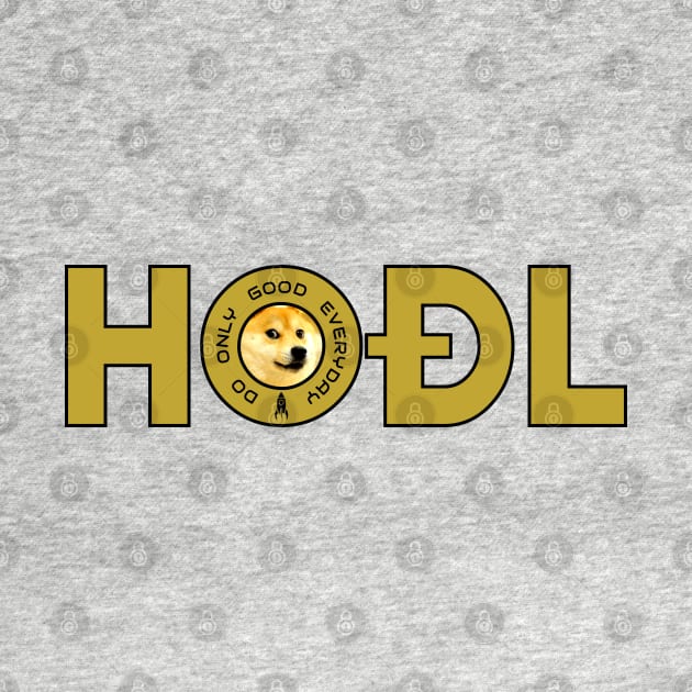 HODL DOGE CRYPTO by INpressMerch